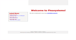 Desktop Screenshot of fleasystems.com